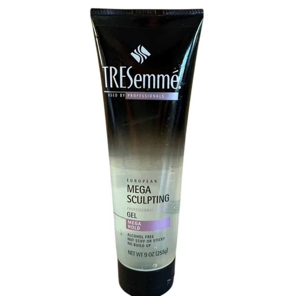 Tresemme Professional European Mega‎ Hold Sculpting Gel Alcohol Free 9 oz New